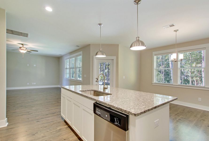 Furnished interior view inside a new home in Creek Pointe, Moncks Corner (Image 9).