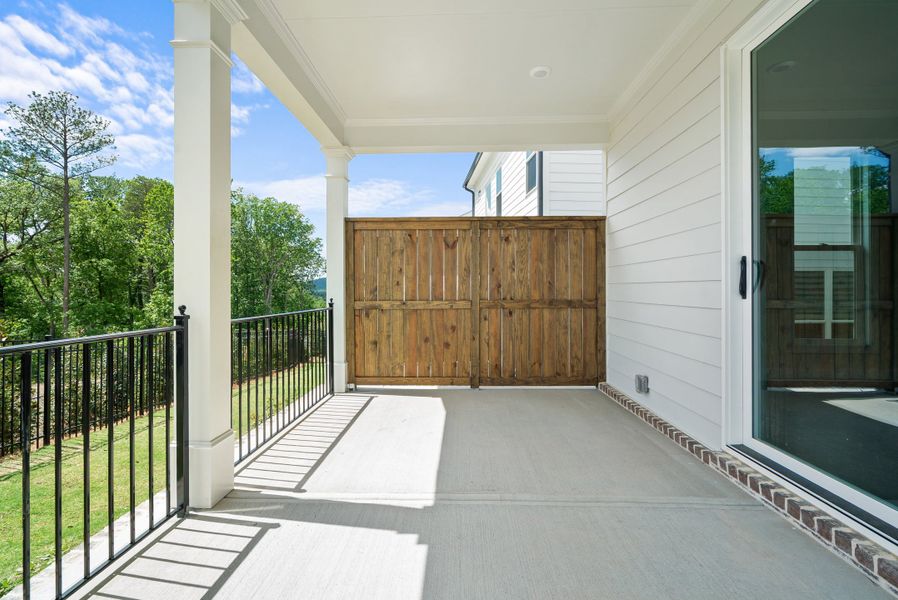 Rear Covered Porch Rear Covered Porch