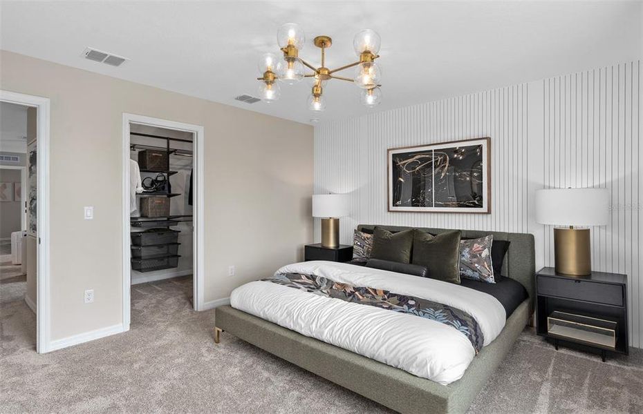 Furnished interior view inside a new home in The Landings at Live Oak Lake, St. Cloud (Image 16).