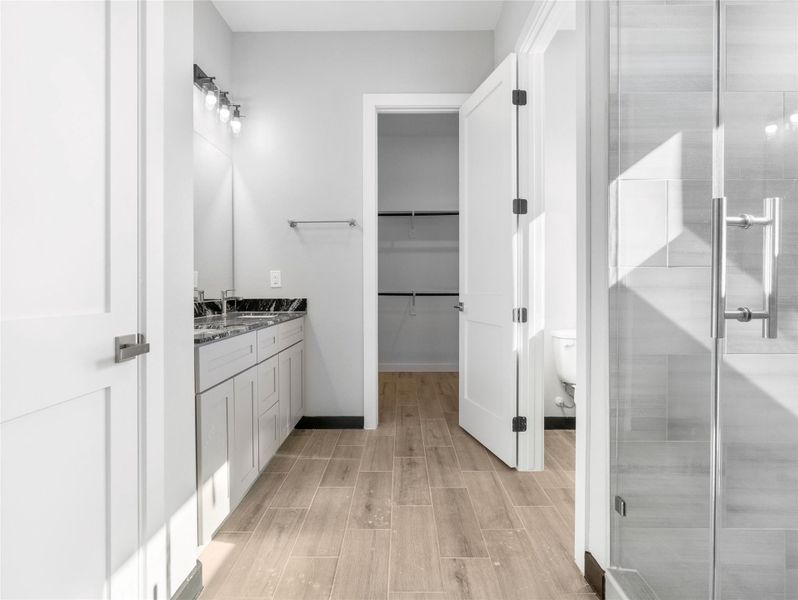 Furnished interior view inside a new home in , Sweeny (Image 11). Furnished interior view inside a new home in , Sweeny (Image 11).