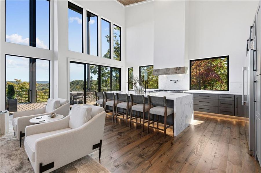 Furnished interior view inside a new home in , Blue Ridge (Image 48). Furnished interior view inside a new home in , Blue Ridge (Image 48).