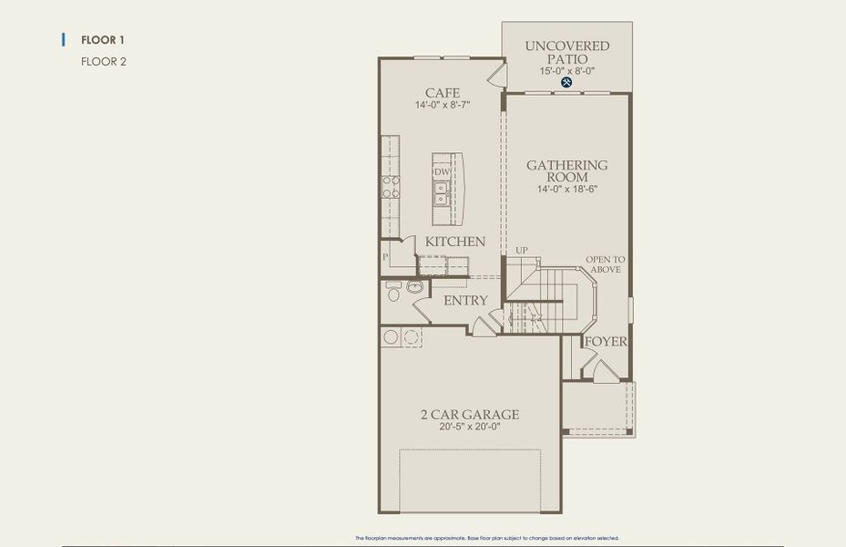 2D floor plan layout of this home in Wolf Ranch, Georgetown, TX (Image 5). 2D floor plan layout of this home in Wolf Ranch, Georgetown, TX (Image 5).