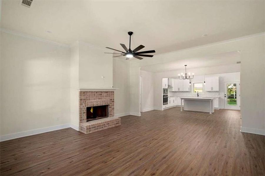 Spacious, unfurnished interior of a new home in , Covington (Image 29). Spacious, unfurnished interior of a new home in , Covington (Image 29).