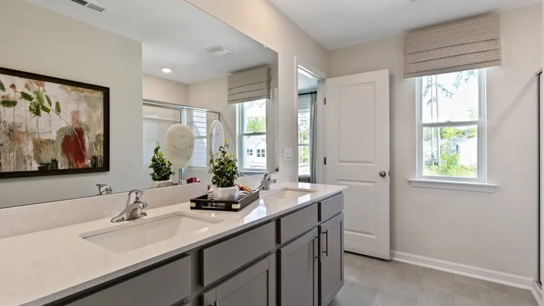 Furnished interior view inside a new home in Chapel Townes, Raleigh (Image 19).