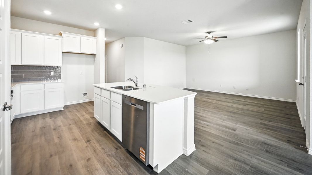 Furnished interior view inside a new home in Trailstone, Caddo Mills (Image 7). Furnished interior view inside a new home in Trailstone, Caddo Mills (Image 7).
