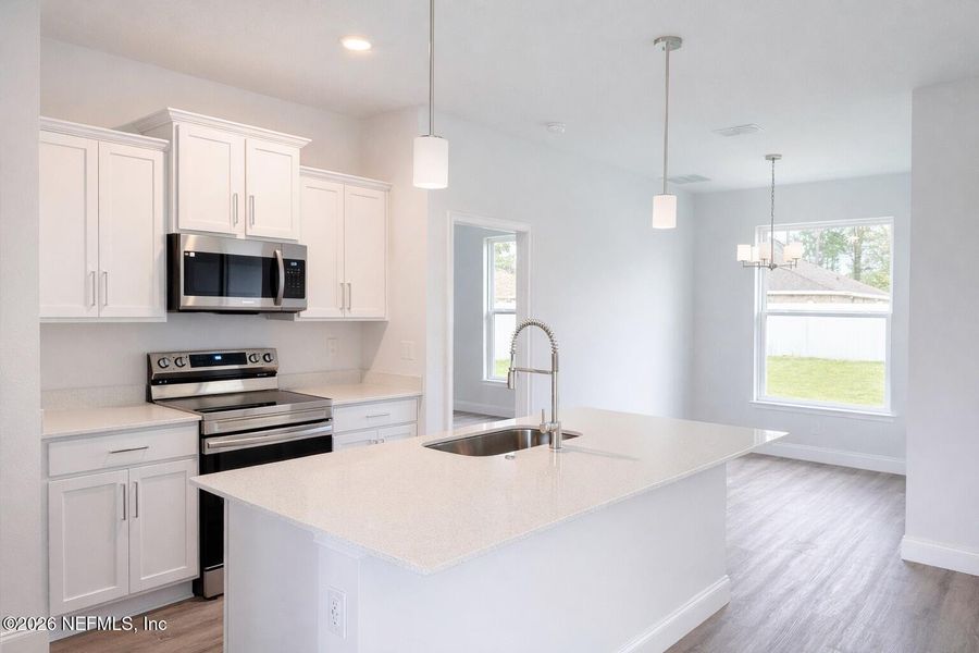 Furnished interior view inside a new home in , Palm Coast (Image 5).