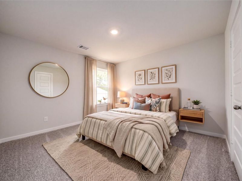 Furnished interior view inside a new home in Windmill Estates, Magnolia (Image 24).