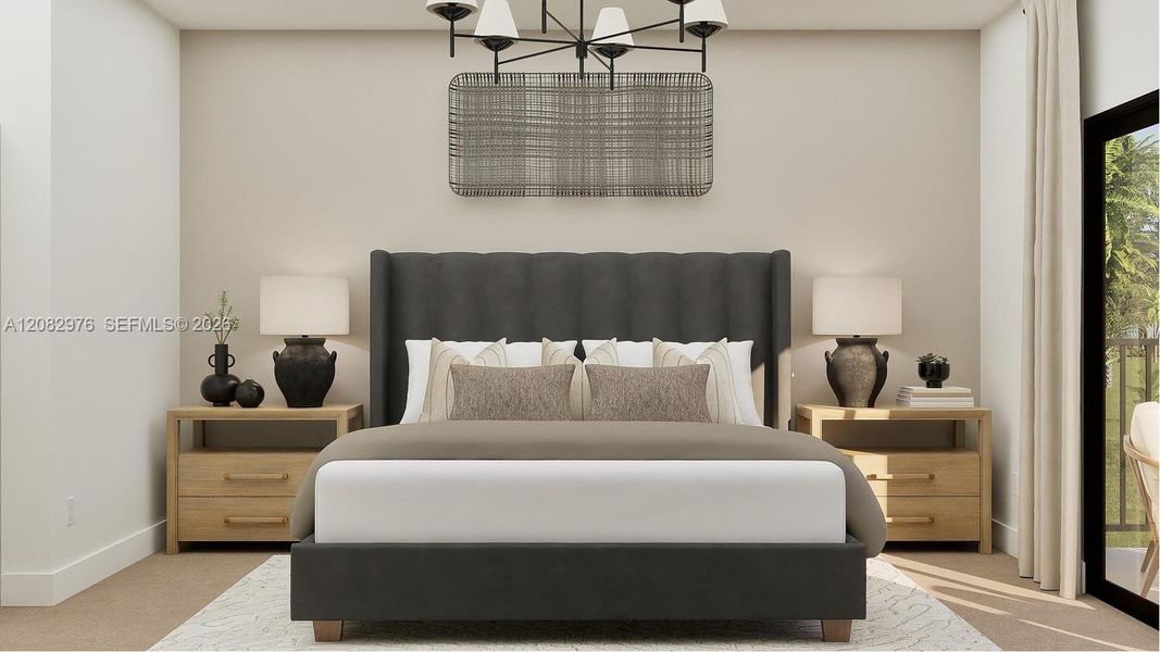 Furnished interior view inside a new home in Altessa at Wilton Manors, Wilton Manors (Image 12).