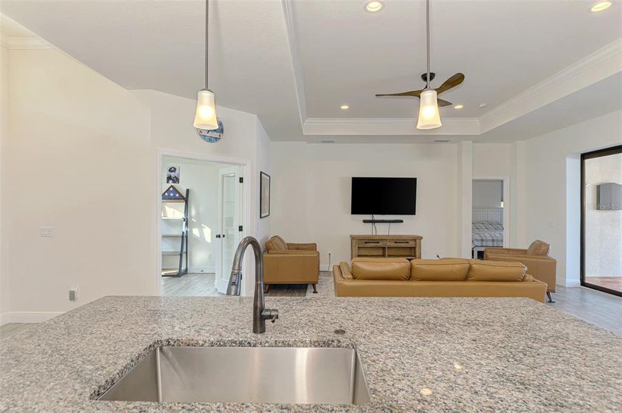 Furnished interior view inside a new home in , North Port (Image 9).