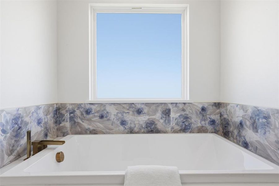 Close-up of interior finishes inside a home in , Godley (Image 19).