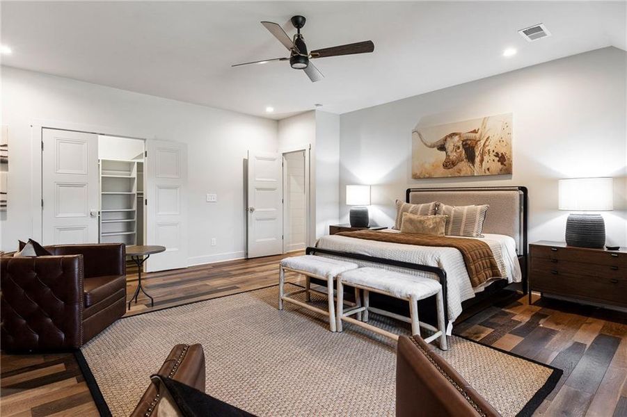 Furnished interior view inside a new home in , Canton (Image 16).