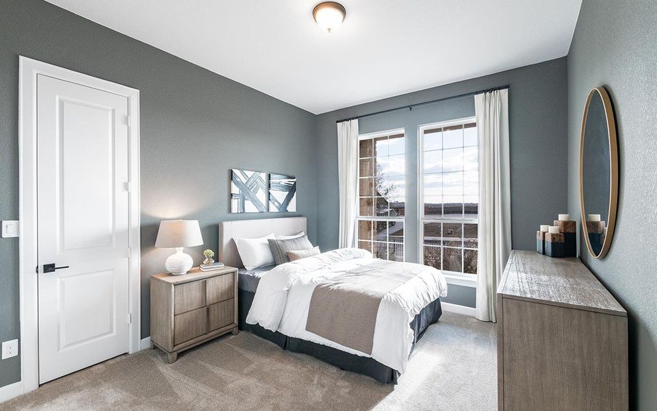 Representative furnished interior of a home built from the Sonora by CastleRock Communities in Solterra, Mesquite (Image 18).