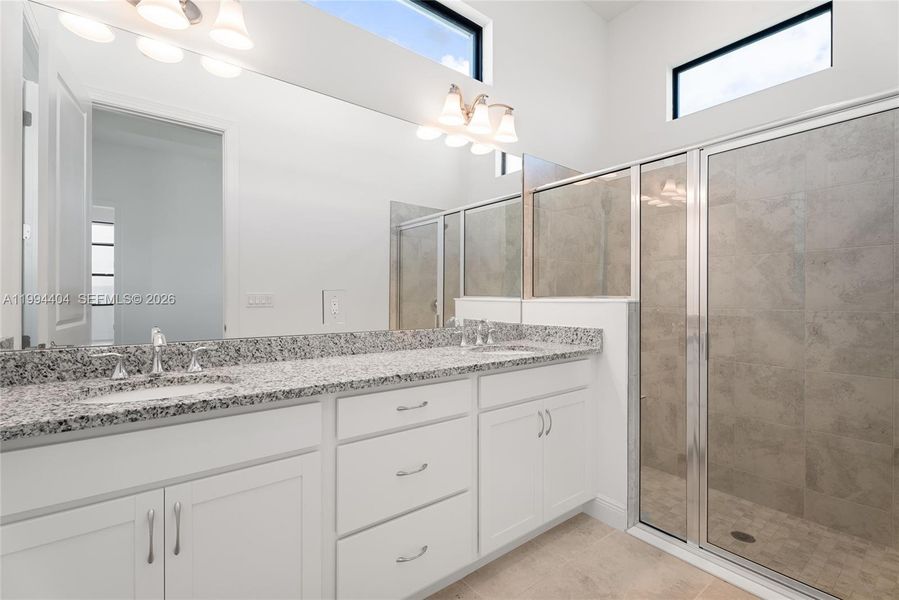 Furnished interior view inside a new home in , Port St. Lucie (Image 9).