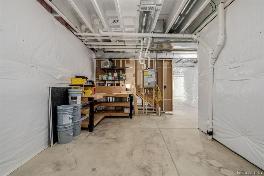 In-progress construction of a new home in , Aurora, CO (Image 36).