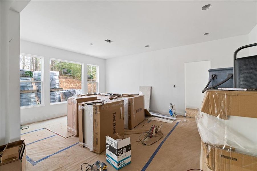 In-progress construction of a new home in , Gainesville, GA (Image 13).