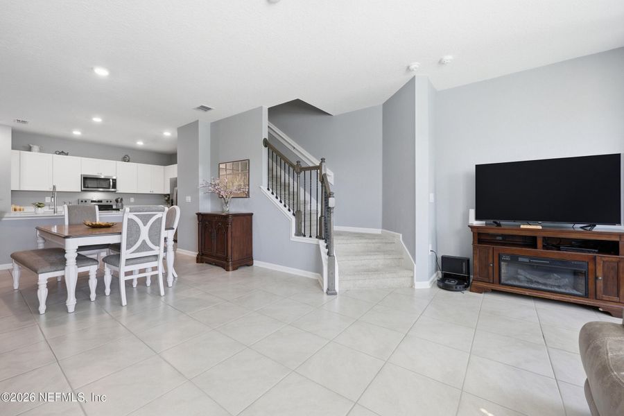 Furnished interior view inside a new home in , St. Augustine (Image 17).