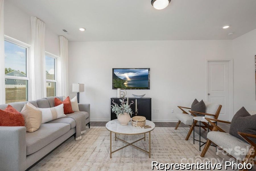Furnished interior view inside a new home in Eagles Crest, Pageland (Image 9).