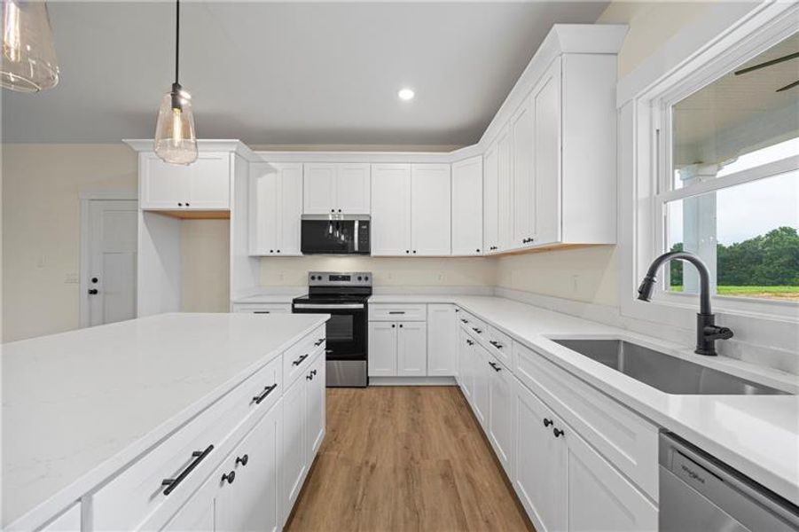 Furnished interior view inside a new home in , Toccoa (Image 10). Furnished interior view inside a new home in , Toccoa (Image 10).