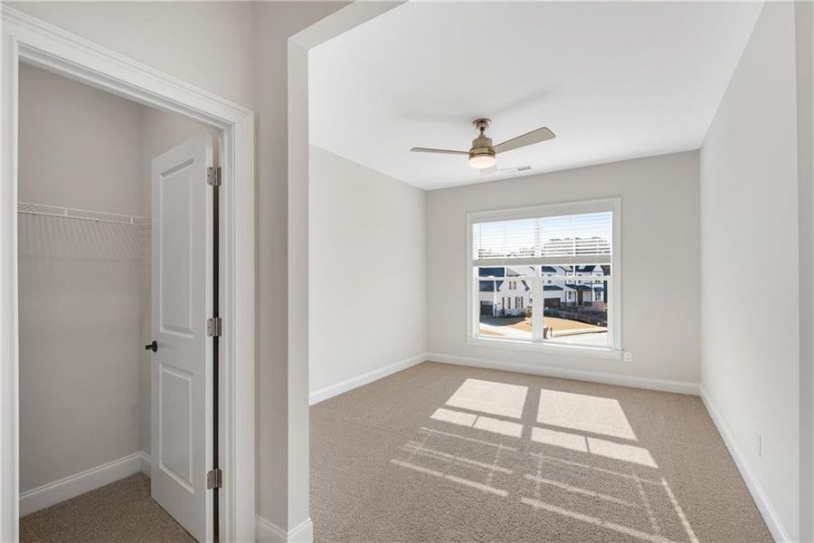Spacious, unfurnished interior of a new home in The Retreat at Caney Creek, Alpharetta (Image 52).