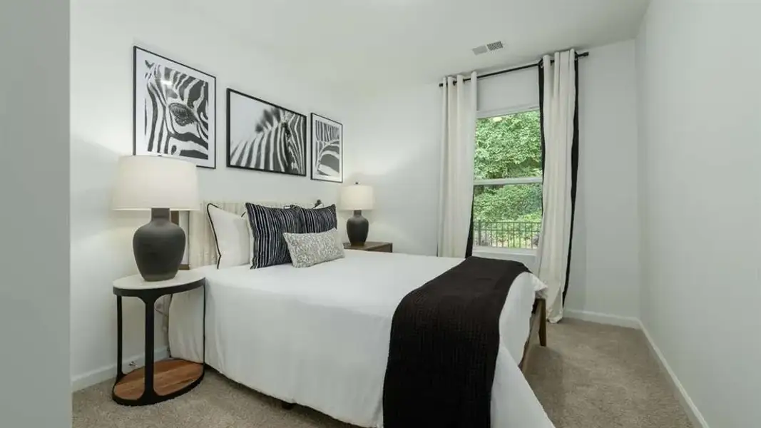 Furnished interior view inside a new home in Wellington Park, Lithonia (Image 18).