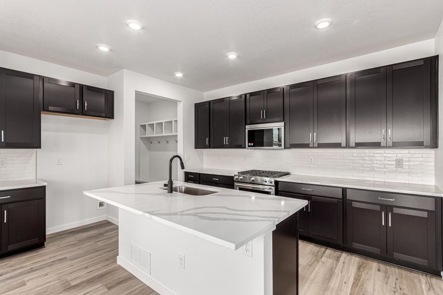 Furnished interior view inside a new home in Arras Park, Thornton (Image 7).