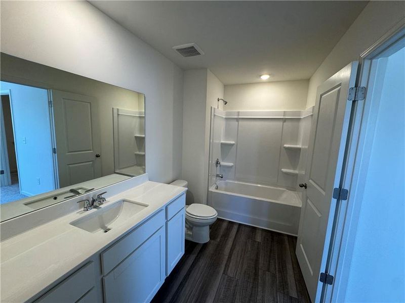 Furnished interior view inside a new home in The Emery, Villa Rica (Image 4).