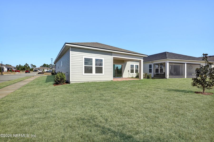 Exterior details and patio area of a home in , Palm Coast (Image 15).