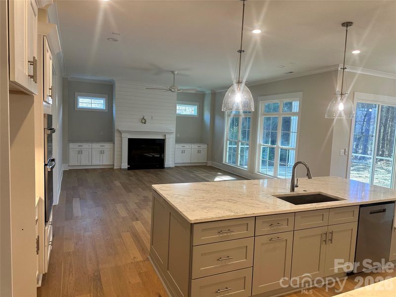 Furnished interior view inside a new home in , Salisbury (Image 12).