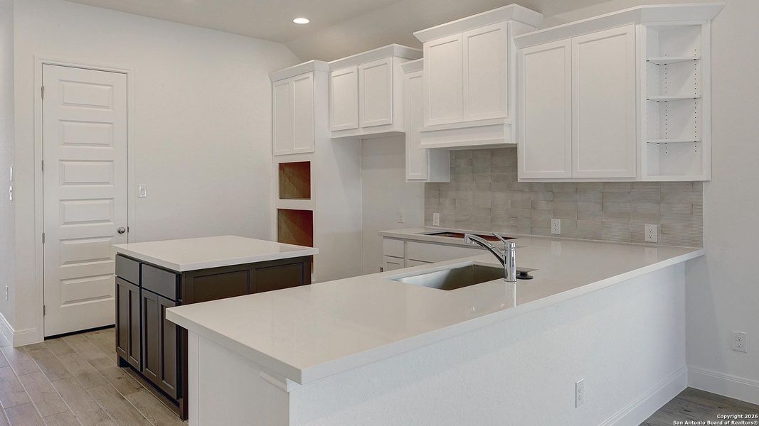 Furnished interior view inside a new home in Kallison Ranch, San Antonio (Image 11). Furnished interior view inside a new home in Kallison Ranch, San Antonio (Image 11).