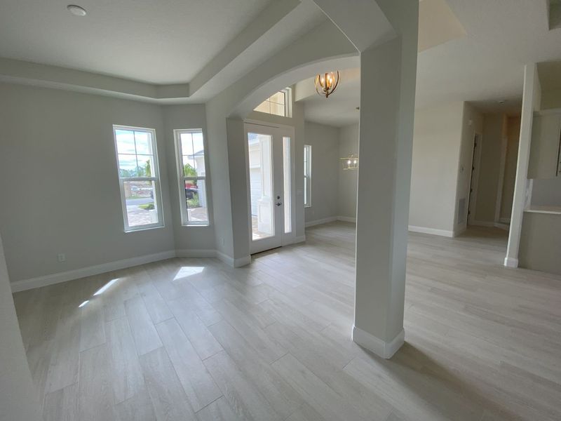 Representative unfurnished interior of a home built from the Galway by Paytas Homes in The Reserve at Victoria, Deland (Image 15).