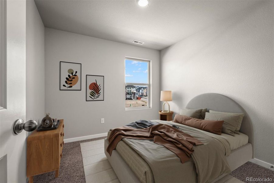 Furnished interior view inside a new home in Revel Crossing at Wolf Ranch – The Ascent Collection, Colorado Springs (Image 7).