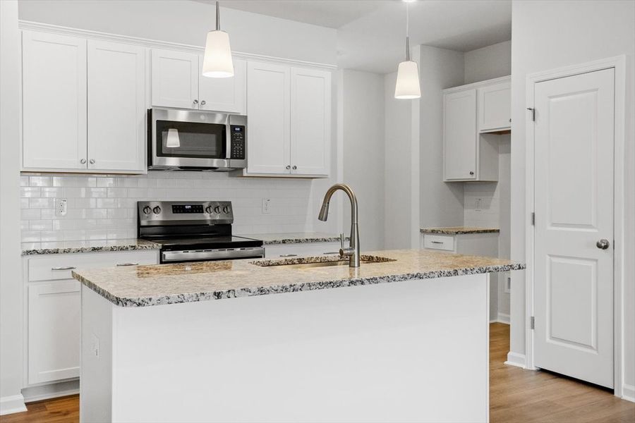 Furnished interior view inside a new home in Renaissance at White Oak, Garner (Image 6).