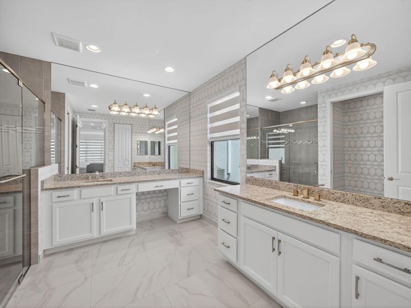 Furnished interior view inside a new home in , Port St. Lucie (Image 12).