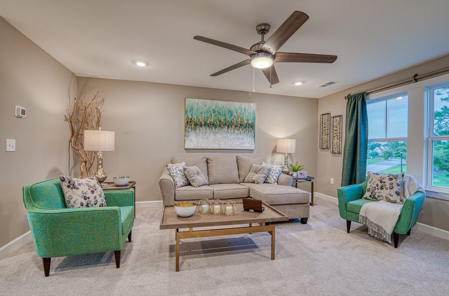 Furnished interior view inside a new home in Waterbridge, Myrtle Beach (Image 22). Furnished interior view inside a new home in Waterbridge, Myrtle Beach (Image 22).