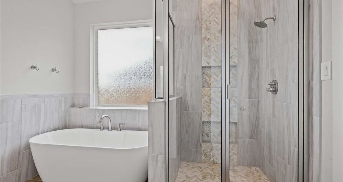 Representative furnished interior of a home built from the Aspen by Chesmar Homes in Village at Three Oaks, Seguin (Image 5).
