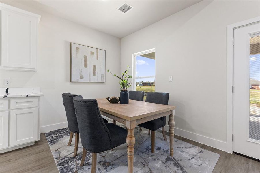 Furnished interior view inside a new home in , Gun Barrel City (Image 17).