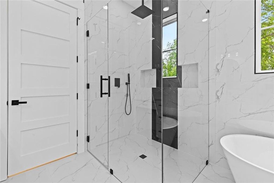 Furnished interior view inside a new home in , Monroe (Image 7).