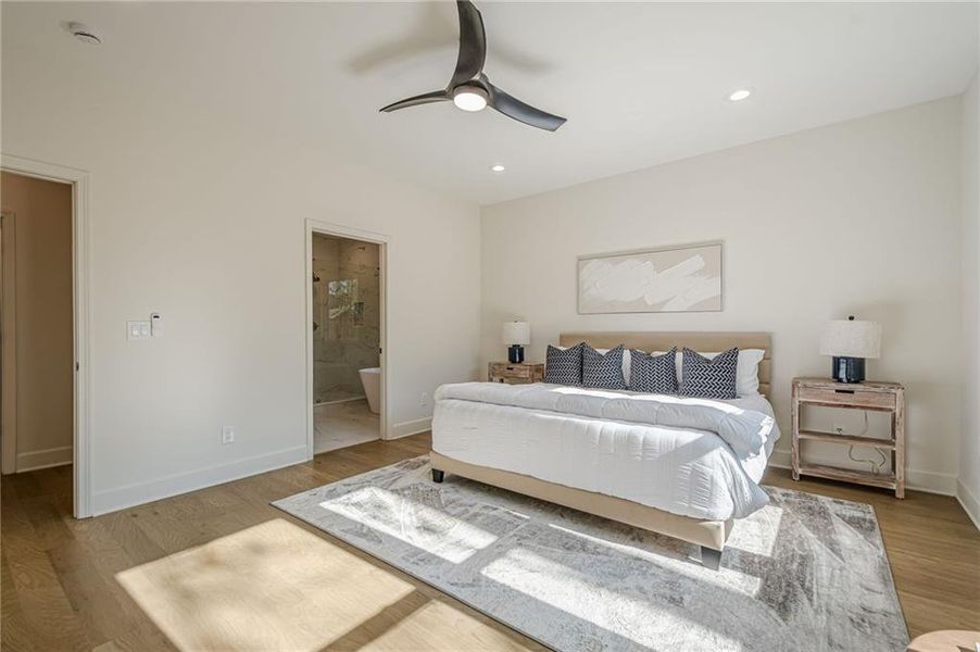 Furnished interior view inside a new home in , Powder Springs (Image 18).