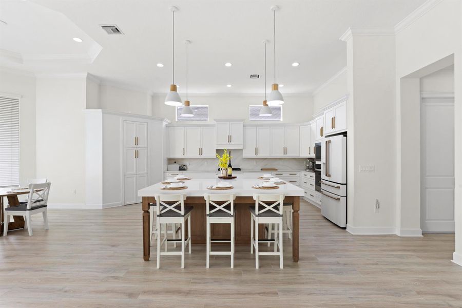 Furnished interior view inside a new home in , Westlake (Image 56).