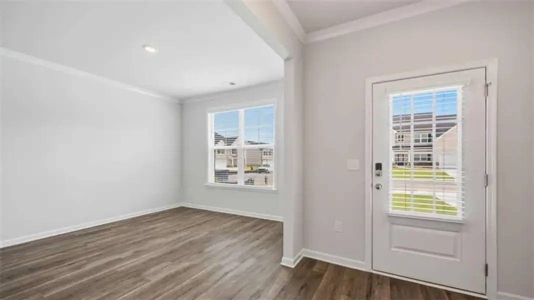 Spacious, unfurnished interior of a new home in Independence, Loganville (Image 20). Spacious, unfurnished interior of a new home in Independence, Loganville (Image 20).