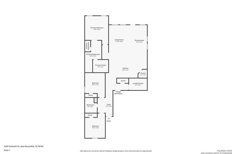 2D floor plan layout of this home in Parkside: Coastline Collection, New Braunfels, TX (Image 3). 2D floor plan layout of this home in Parkside: Coastline Collection, New Braunfels, TX (Image 3).