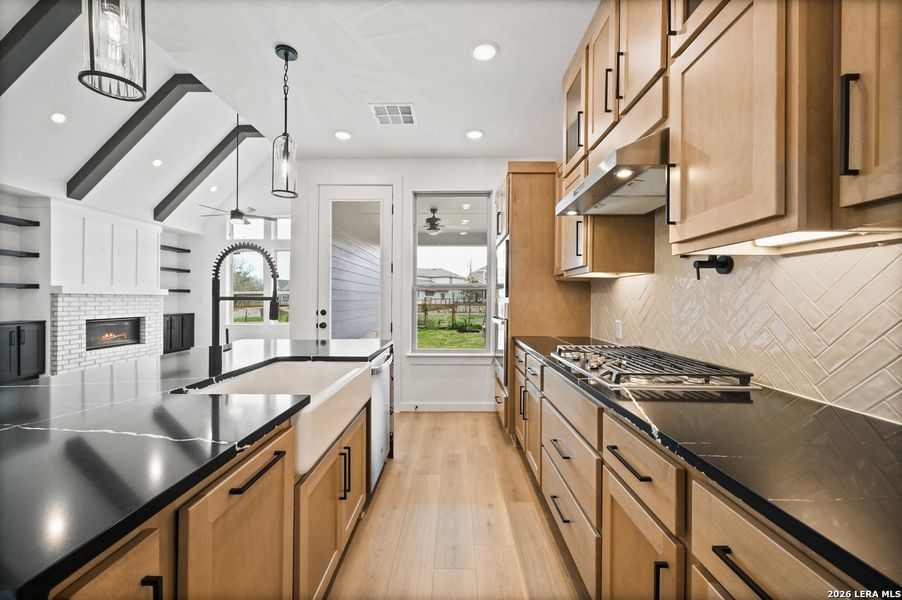 Furnished interior view inside a new home in The Crossvine, Schertz (Image 9).