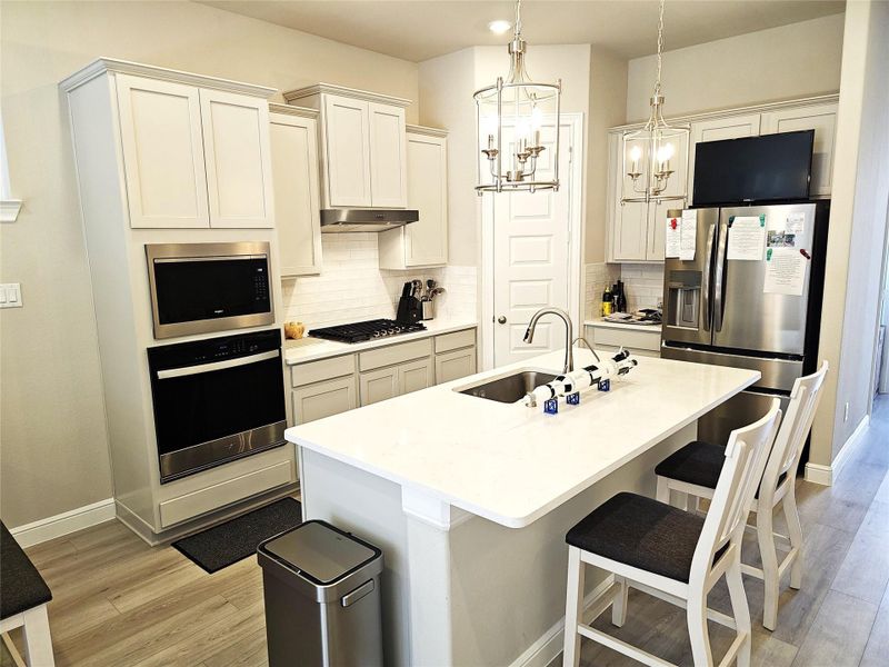 Furnished interior view inside a new home in Kemah Crossing - Luxe Series, Kemah (Image 9).