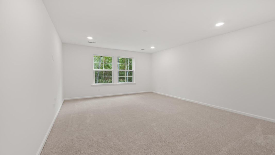 Spacious, unfurnished interior of a new home in Creekside at Andrews, Summerville (Image 23). Spacious, unfurnished interior of a new home in Creekside at Andrews, Summerville (Image 23).