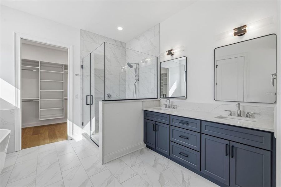 Furnished interior view inside a new home in , Tampa (Image 12).