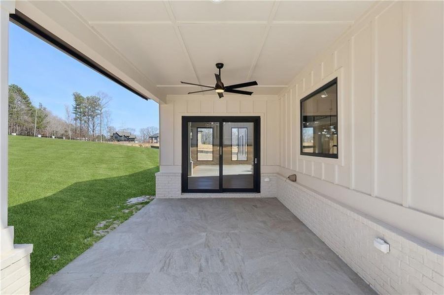 Exterior details and patio area of a home in , Auburn (Image 30).