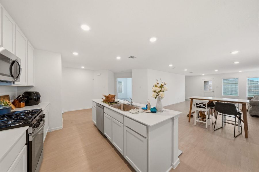 Furnished interior view inside a new home in , Hockley (Image 6).