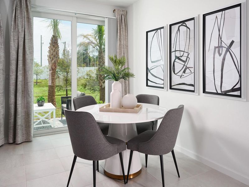 Photos are of a model home with the same floorplan; actual home may have a different features or layout orientation.