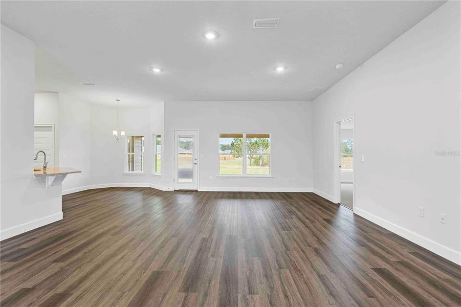 Spacious, unfurnished interior of a new home in The Preserve at Laurel Lake, Lake City (Image 27).