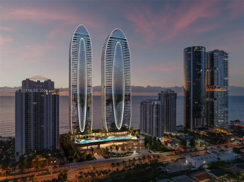 Condo located in Sunny Isles Beach, FL showcasing its design and architecture (Image 1). Condo located in Sunny Isles Beach, FL showcasing its design and architecture (Image 1).